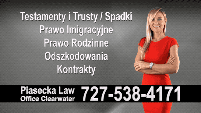 Homosassa Springs, Polish, attorney, lawyer, Florida, Agnieszka Piasecka, Aga Piasecka